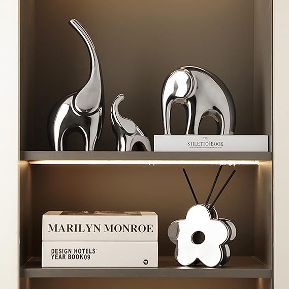 🐘✨ Elegant Elephant Figurine – Chic Home Decor Accent 🌿🏡