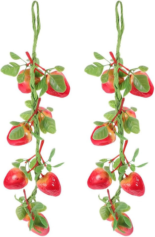 🍓✨ Sweet Artificial Strawberries – Realistic Decor for Home & Parties 🌿🏡