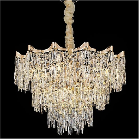 ✨ Crystal Wall & Ceiling Light 🌟 Glam Home Decor 💎 Luxury Sparkle